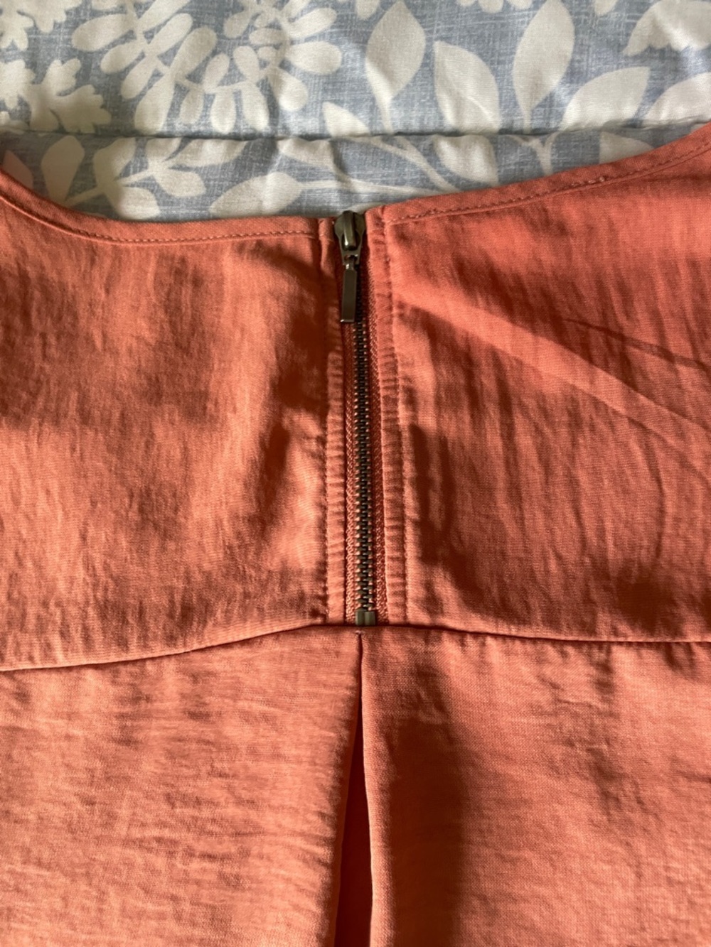 Maurices Burnt Orange Short-Sleeve Blouse - Picture 8 of 8